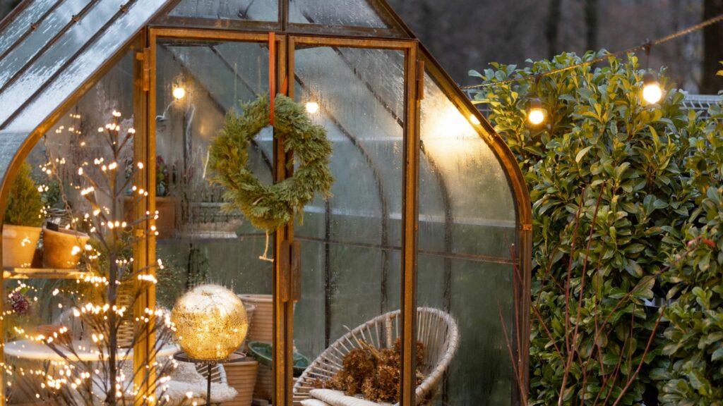 Greenhouse as a Relaxing Space